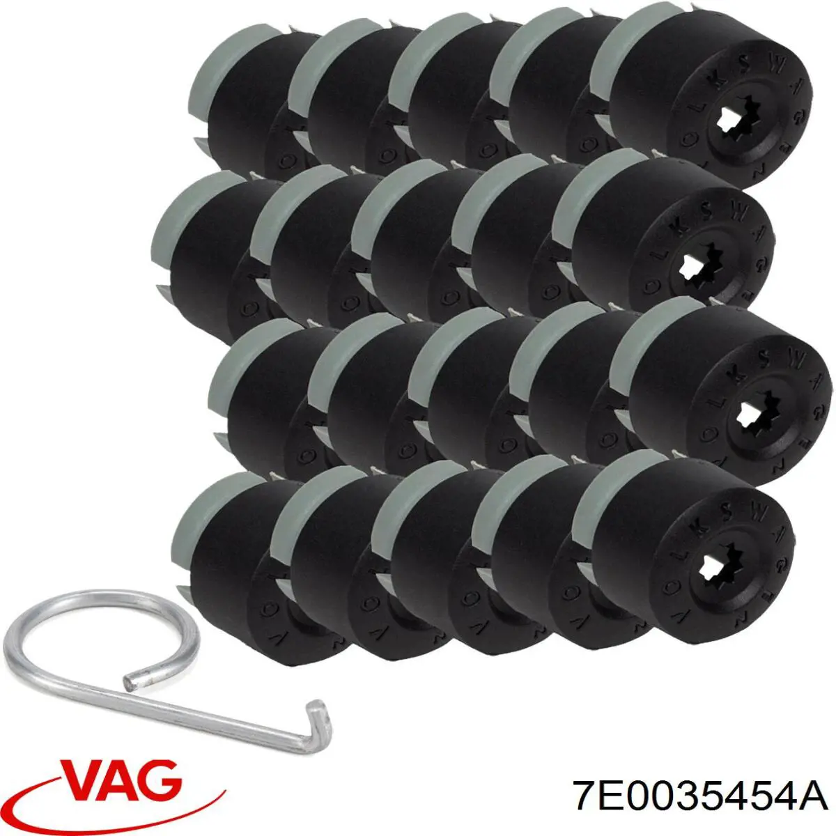 7E0035454A VAG Altavoz de la puerta delantera