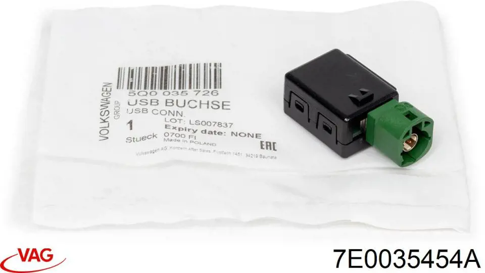 Altavoz de la puerta delantera VAG 7E0035454A precio, desde 59,53 EUR