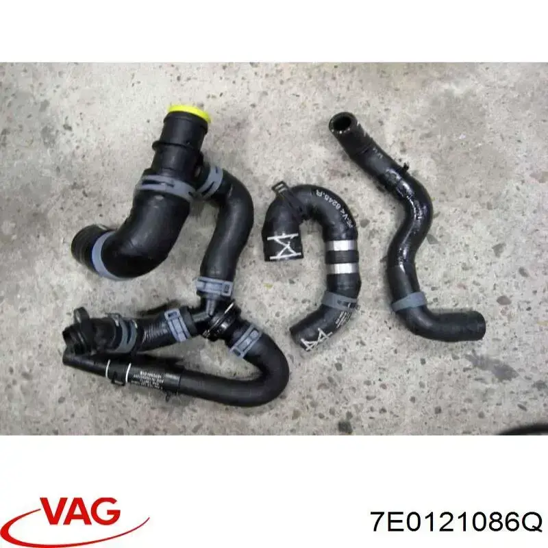Comprar 7E0121086Q VAG Manguera inferior del radiador
