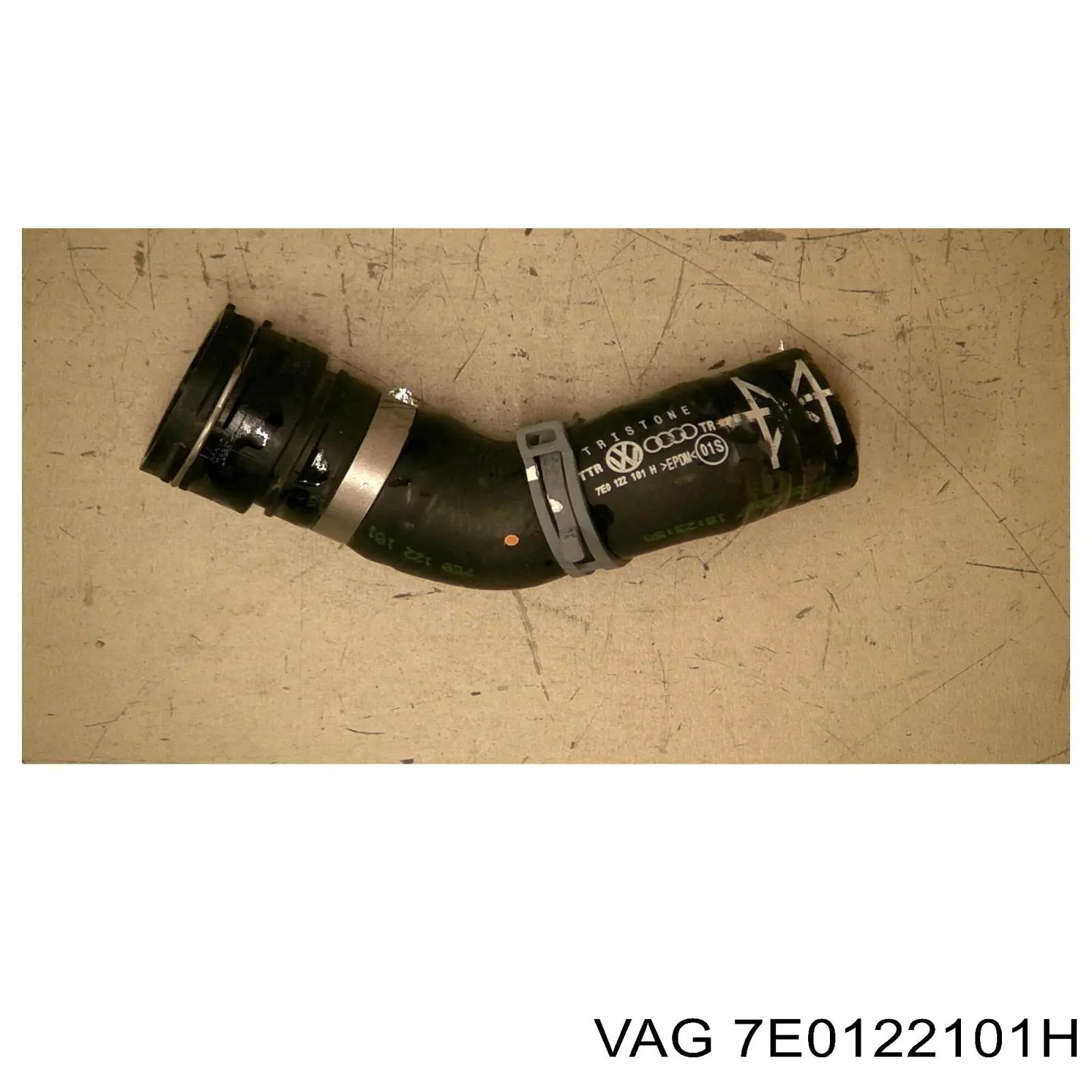 7E0122101H VAG Manguera superior del radiador