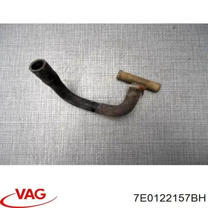 Manguera inferior del radiador 7E0122157BH VAG