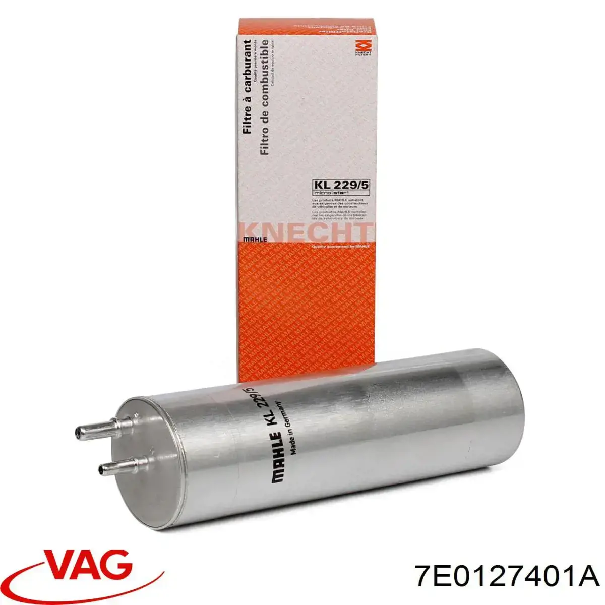 Filtro de combustible 7E0127401A VAG