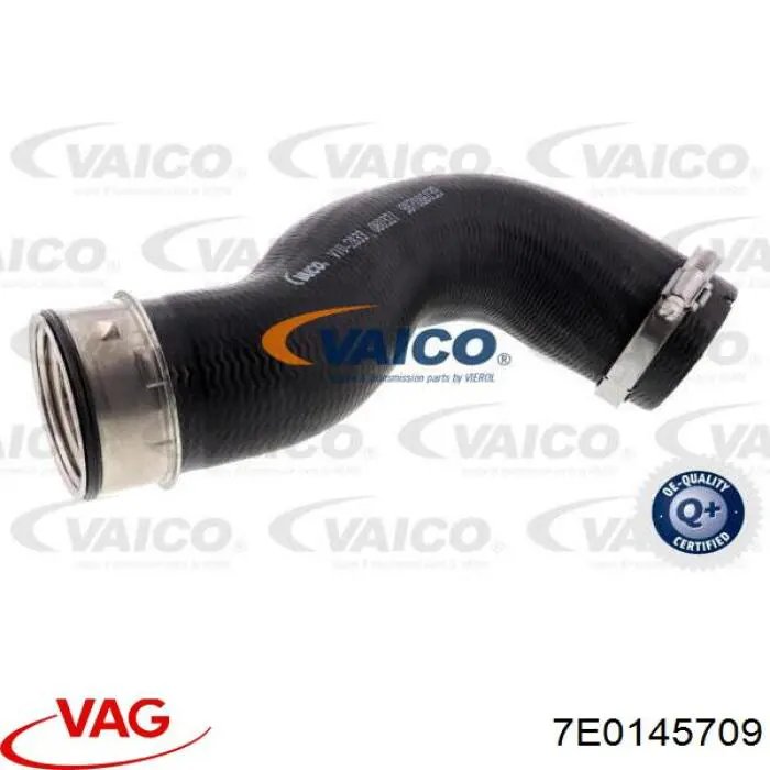 Tubo intercooler 7E0145709 VAG
