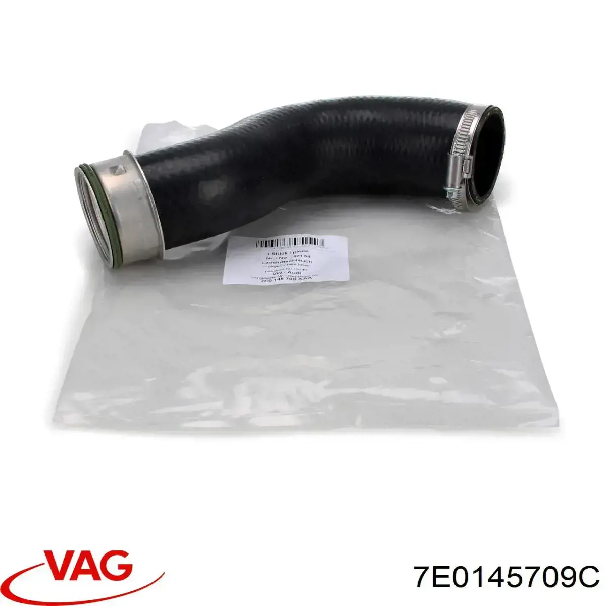 7E0145709C VAG tubo flexible de aire de sobrealimentación derecho