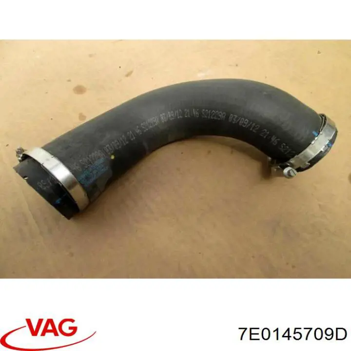 7E0145709D VAG Manguera del intercooler