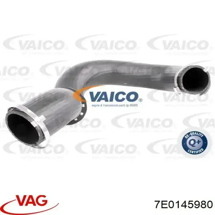 Tubo intercooler 7E0145980 VAG