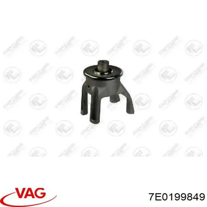Soporte de motor trasero 7E0199849 VAG