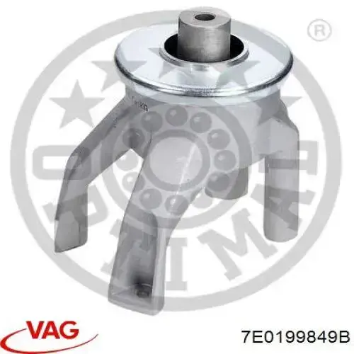 7E0199849B VAG soporte de motor trasero