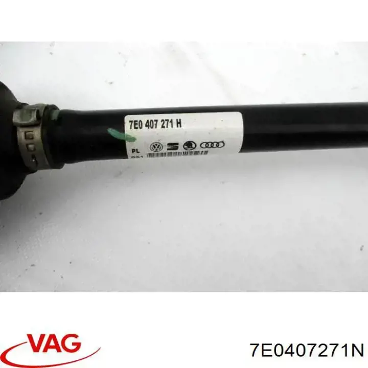 Semieje delantero izquierdo VAG 7E0407271N precio, desde 113,65 EUR