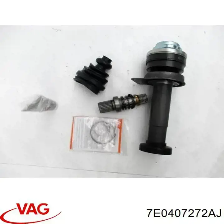 Semieje delantero derecho VAG 7E0407272R precio, desde 146,47 EUR