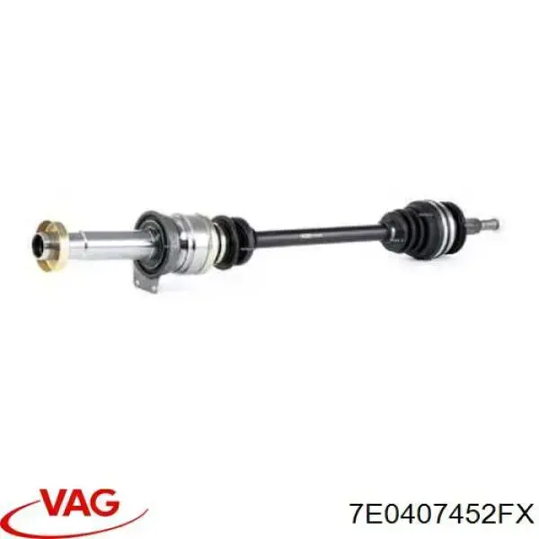 Semieje delantero derecho VAG 7E0407452FX precio, desde 575,78 EUR