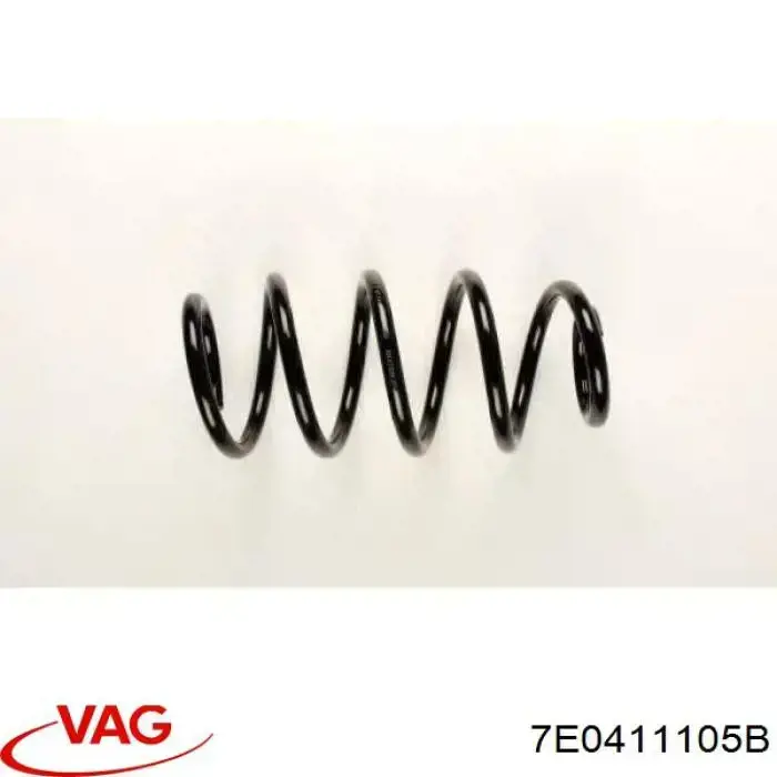 Comprar 7E0411105B VAG Muelle delantero