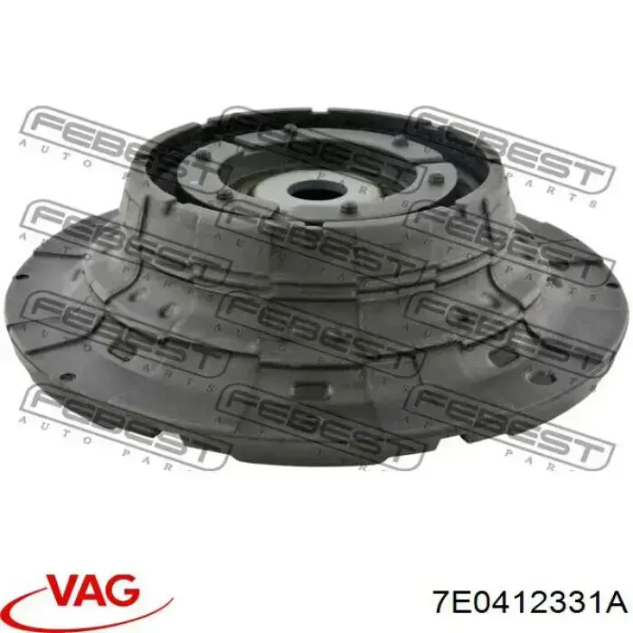 Soporte del amortiguador delantero VAG 7E0412331A