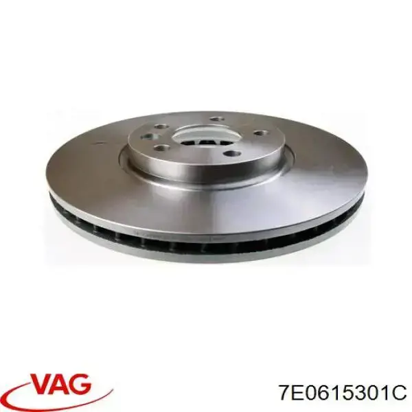 Disco de freno 7E0615301C VAG