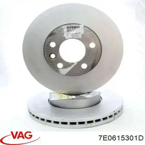 Disco de freno 7E0615301D VAG