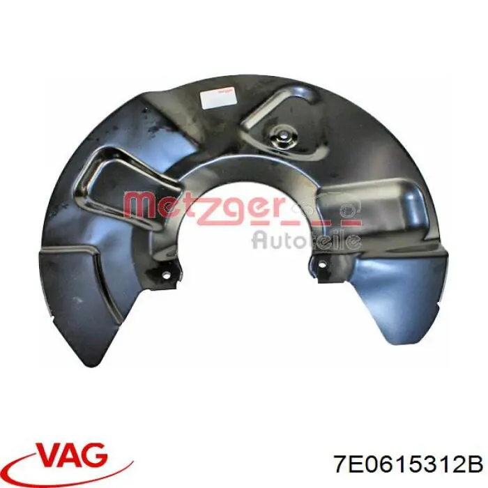 Chapa protectora contra salpicaduras, disco de freno delantero derecho para Volkswagen Transporter (7HA, 7HH, 7EA, 7EH)
