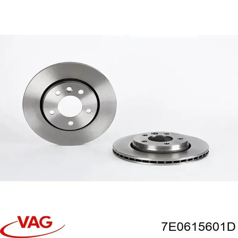 Disco de freno trasero VAG 7E0615601D precio, desde 37,75 EUR