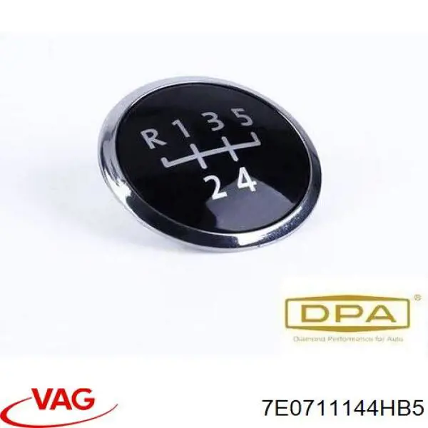 Comprar 7H5711144C VAG Pomo de palanca de cambios