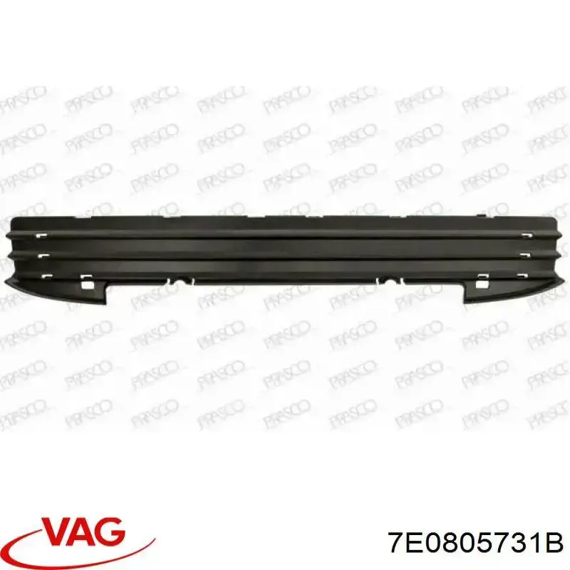 7E0805731A VAG soporte de radiador superior (pinzas)