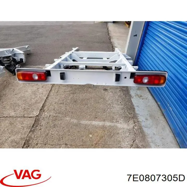 Refuerzo de parachoques trasero VAG 7E0807305D precio, desde 150,20 EUR