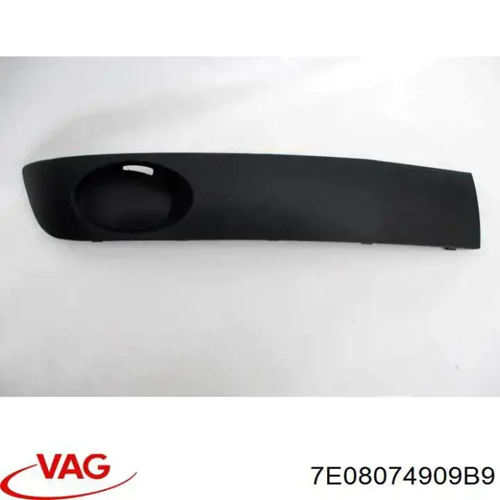 Tapa de rejilla de faro antiniebla delantero derecho VAG 7E08074909B9 precio, desde 19,30 EUR