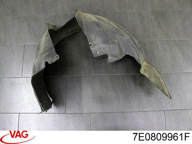 Guardalodos interior izquierdo, guardafango delantero VAG 7E0809961F precio, desde 26,38 EUR