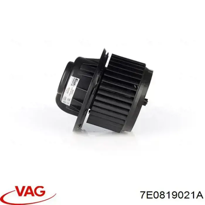 7E0819021A VAG motor ventilador trasero de la estufa (calentador interno)