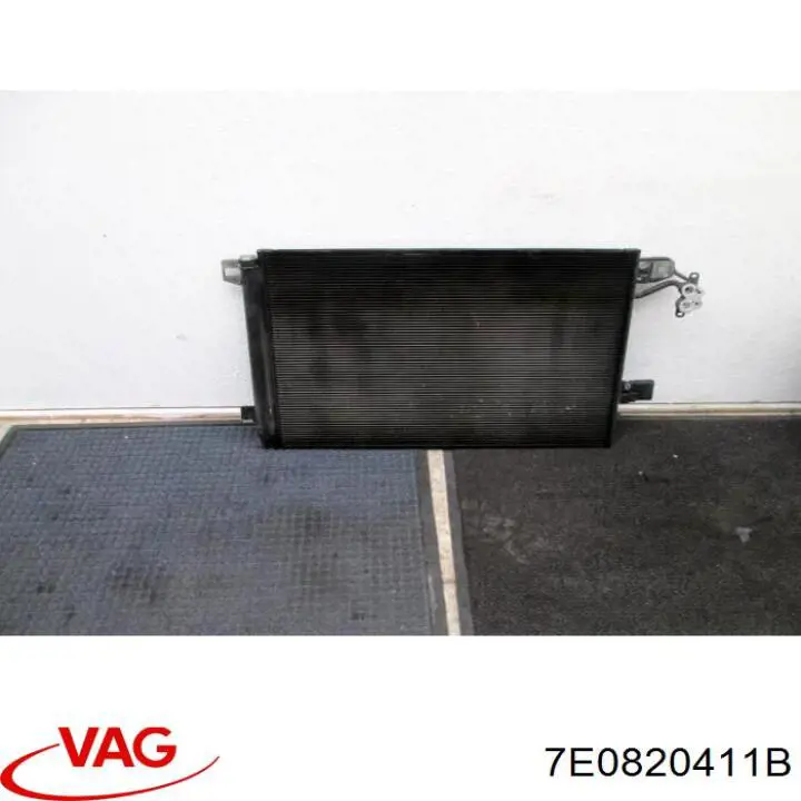 Condensador aire acondicionado 7E0820411B VAG