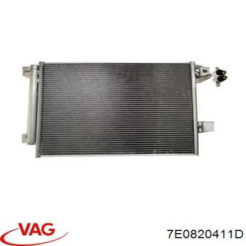 Comprar 7E0820411D VAG Condensador de aire acondicionado