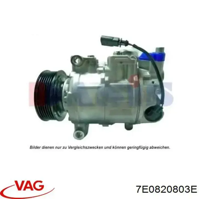 Comprar 7E0820803E VAG Compresor de aire acondicionado coche
