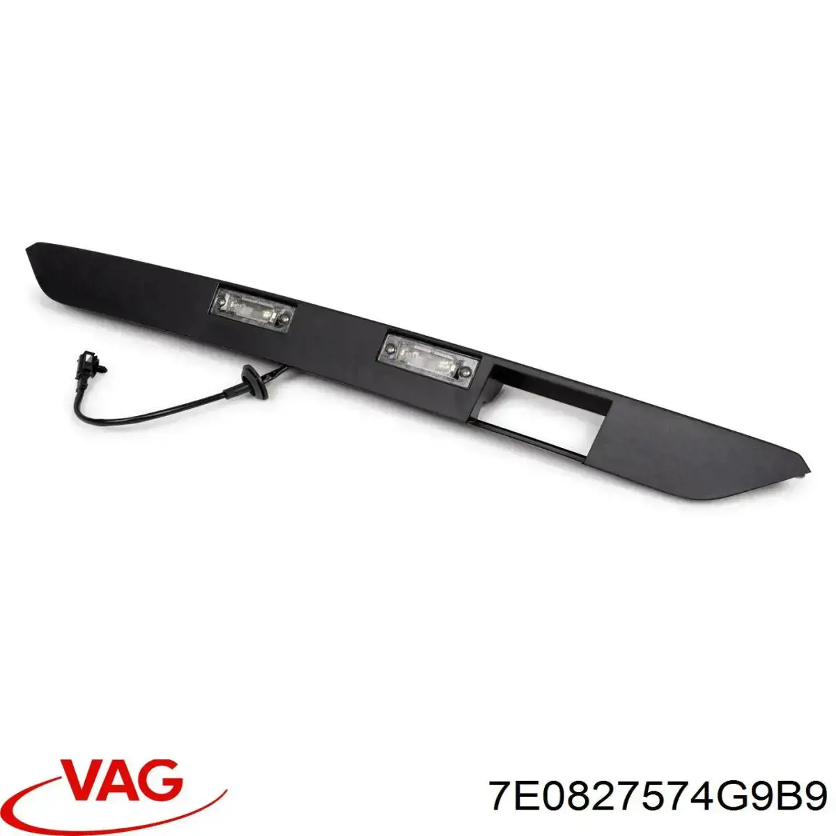 Comprar 7E0827574G9B9 VAG Carcasa de luz de matrícula