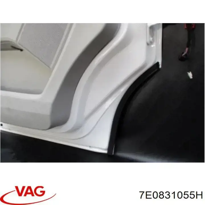Puerta del conductor VAG 7LA831055C