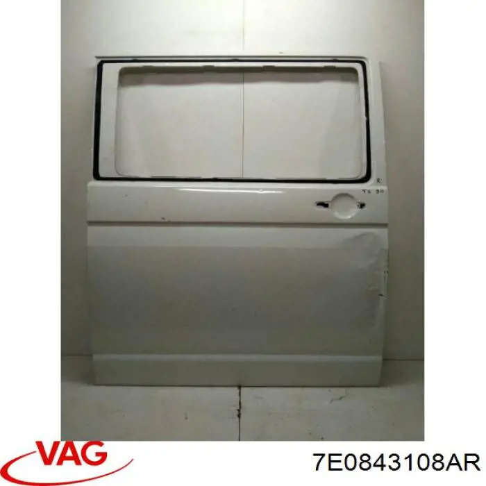 Puerta corrediza derecha Volkswagen Transporter T5 (7HA, 7HH, 7EA, 7EH)