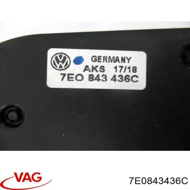 Rodillo superior derecho de puerta corrediza VAG 7E0843436C precio, desde 12,61 EUR