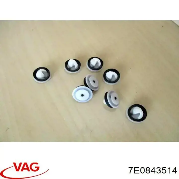 Clip de fijación de moldura de puerta VAG 7H0843514 precio, desde 1,09 EUR