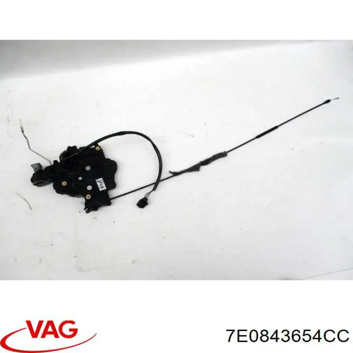 Cerradura de puerta lateral corrediza derecha VAG 7E0843654CC precio, desde 285,35 EUR