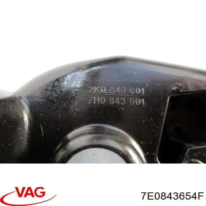 Cerradura de puerta lateral corrediza derecha 7E0843654F VAG