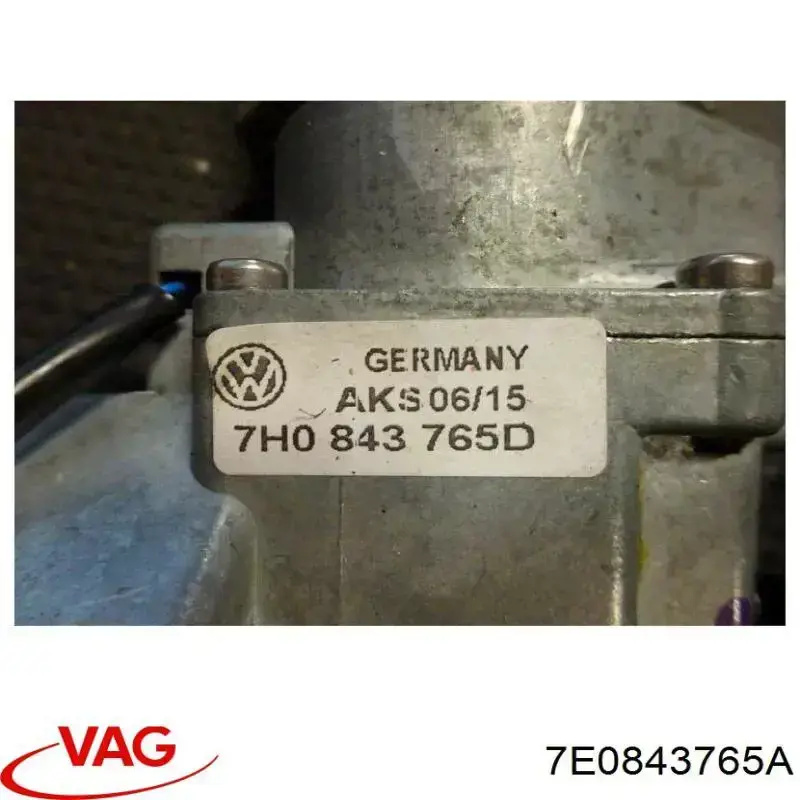 Comprar 7E0843765B VAG Motor eléctrico del actuador de la puerta corrediza izquierda
