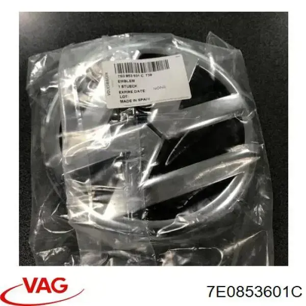 Emblema de la parrilla del radiador VAG 7E0853601C precio, desde 53,56 EUR