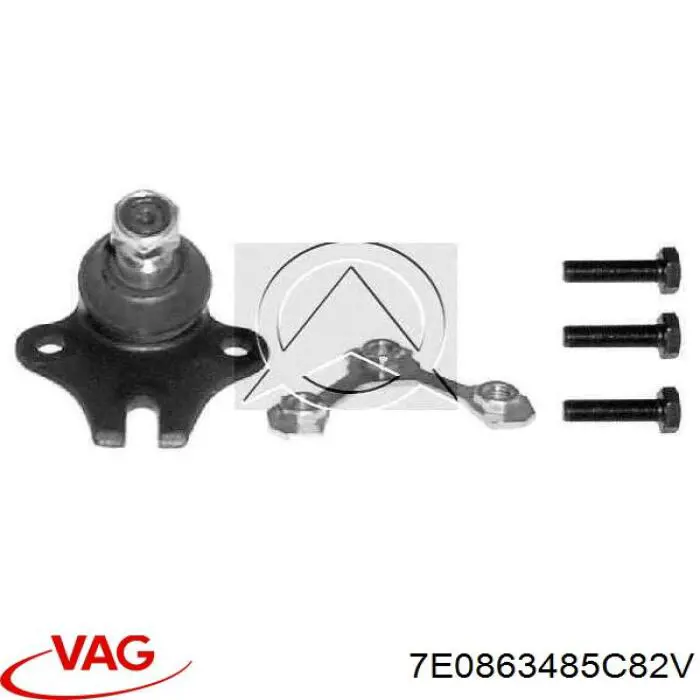 7LA863485B82V VAG superposicion (molde De Umbral Externo)