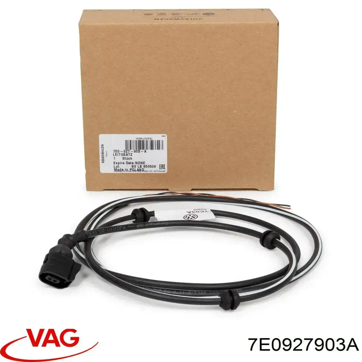Cable del sensor ABS delantero derecho VAG 7E0927903A precio, desde 54,59 EUR