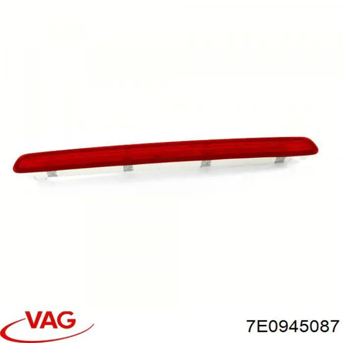 7E0945087 VAG Luz central de freno