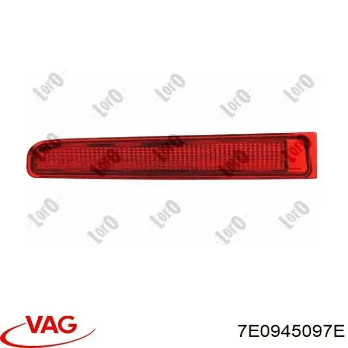 Lampara de luz de freno adicional  VAG 7E0945097E precio, desde 38,46 EUR