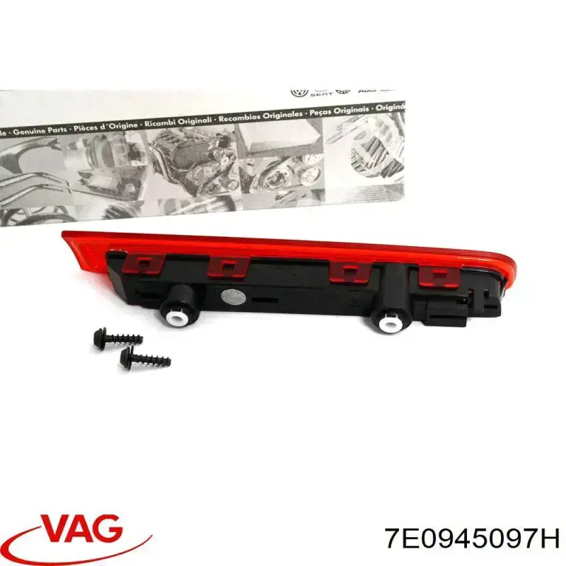 Tercera luz de freno 7E0945097H VAG