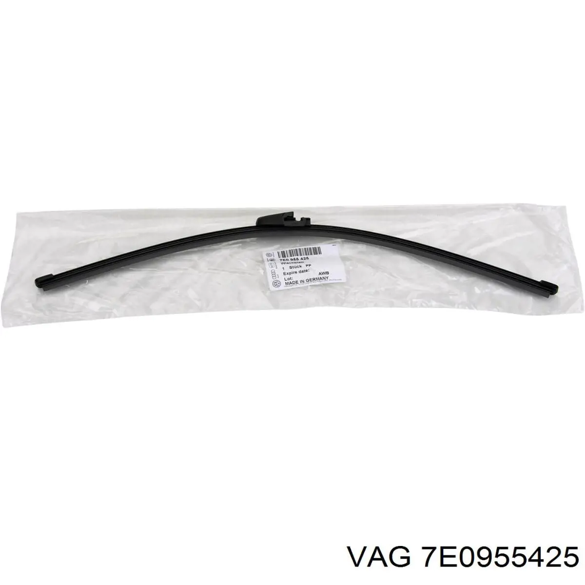 Limpiaparabrisas traseros 7E0955425 VAG