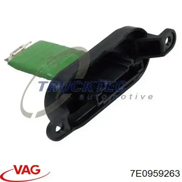 7E0959263 VAG resistencia de motor, ventilador aire acondicionado