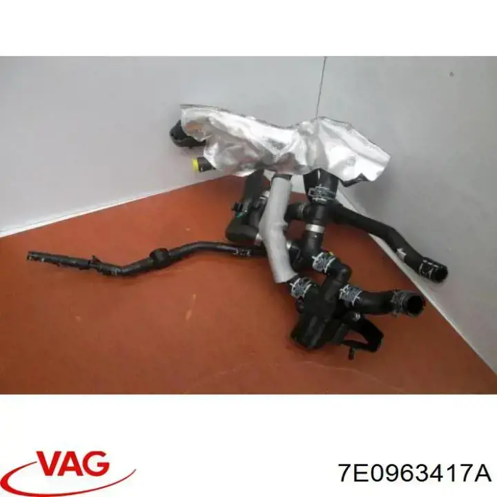 Bomba de agua eléctrica auxiliar 7E0963417 VAG
