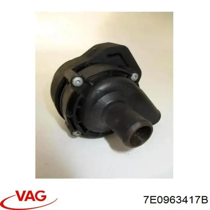 Bomba de agua eléctrica auxiliar 7E0963417B VAG