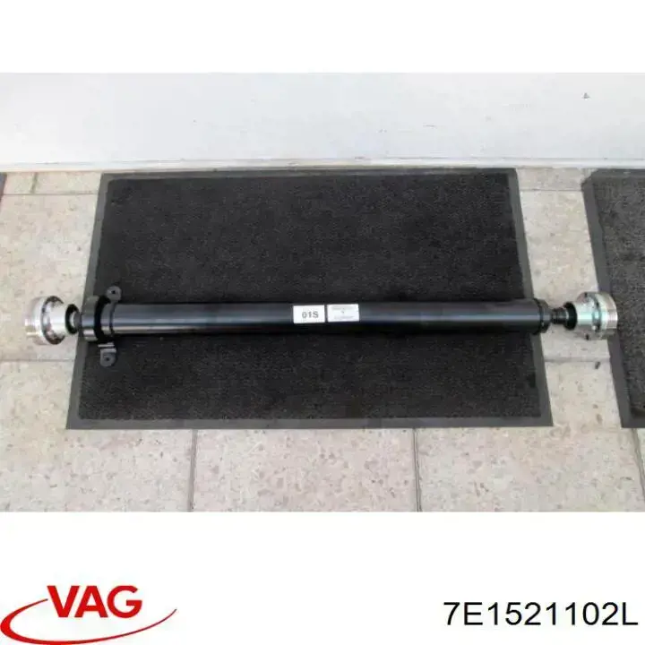 7E1521102L VAG árbol cardán trasero completo