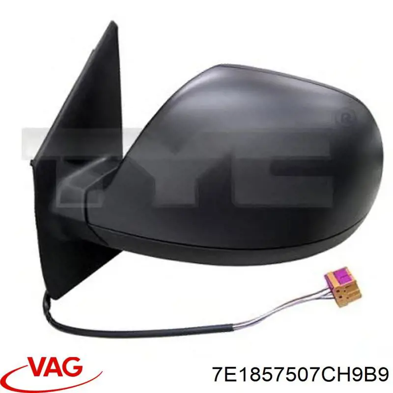 Retrovisor izquierdo VAG 7E1857507CH